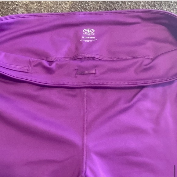 Athletic Works Workout Leggings 1X 16-18 - Picture 8 of 9